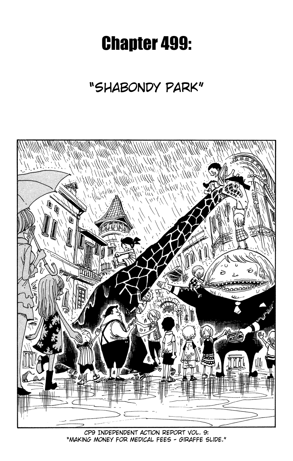 One Piece, Chapter 499 image 01